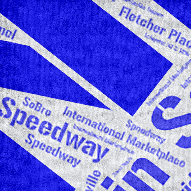 Bath Towel, Blue, Microfiber, Indianapolis
