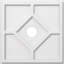 Médaillon de plafond contemporain en PVC de qualité architecturale 18 po x P 3 po x P 6 1/4 po x P 1 po-36075630