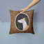 Coussin décoratif intérieur / extérieur Starry Night Ibizan Hound