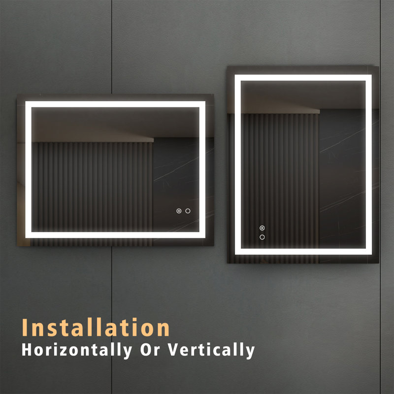 Rectangle Wall Mirror, 28" x 36"