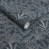 Graham & Brown Vendura Weave Navy Wallpaper
