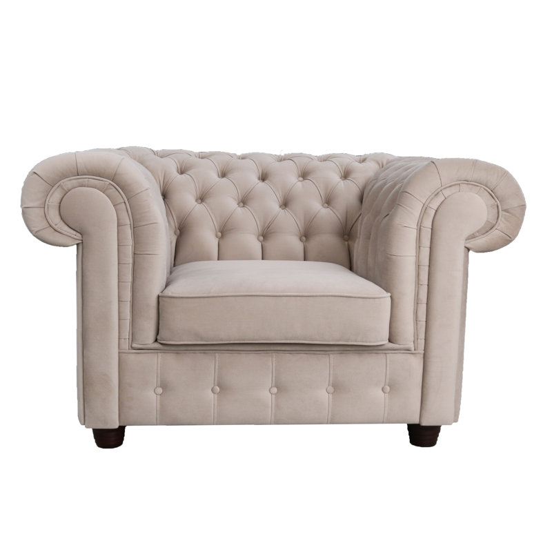 Monett Upholstered Chesterfield Chair