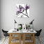 Indigo Luster Cyclamen 2 - Wrapped Canvas Print-972348762-1032155482