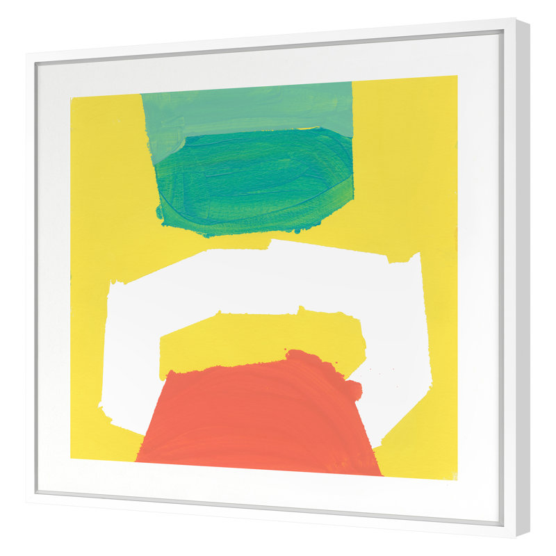 «Toss» encadré sur papier par Liz Rundorff Smith, reproduction