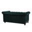 Canapé en velours 59,44 po Chesterfield