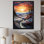 «Attore Aurora Borealis Aurora Symphony VI», reproduction d'art sur toile