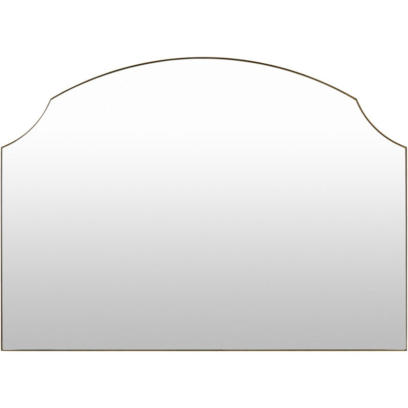 Miroir Galey Alix x Livabliss Landon, Doré, 38 po x 52 po