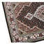 Hand Knotted Area Rug in Black And Cream