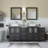  72" Double Bathroom Vanity Set with Mirror-23188986