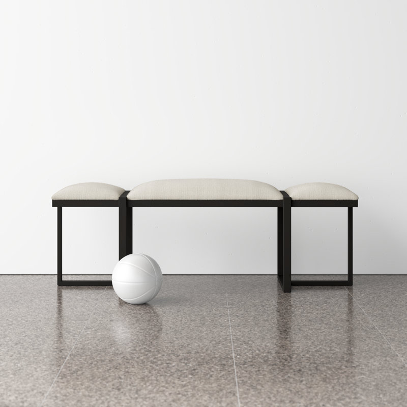 Alida Polyester Upholstered Bench