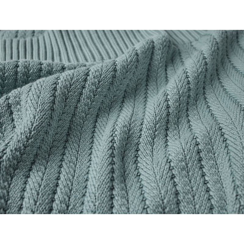 Casa Loma Throw Blanket, Lagoon