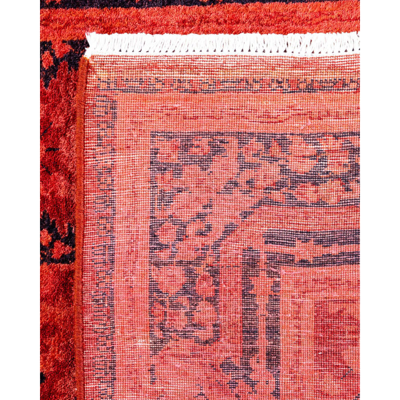 Overyed One-of-a-Kind Runner 3'1" X 7'7" Hand Knotted Area Rug