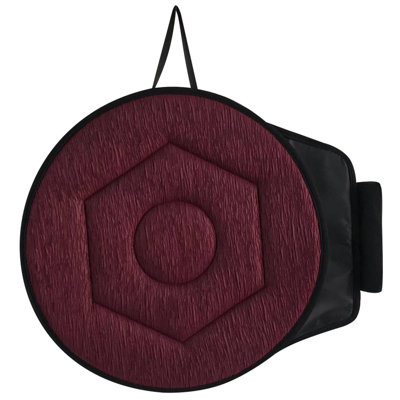 the cushion 360° Rotating Seat Cushion Car Seat Rotating Revolving Cushion Memory Swivel Foam Mobility Aid Seat