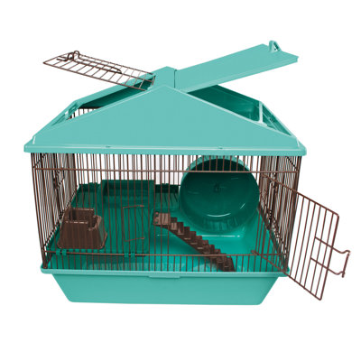 Cittlaly Animal House 16" 2-Level Hamster Cage