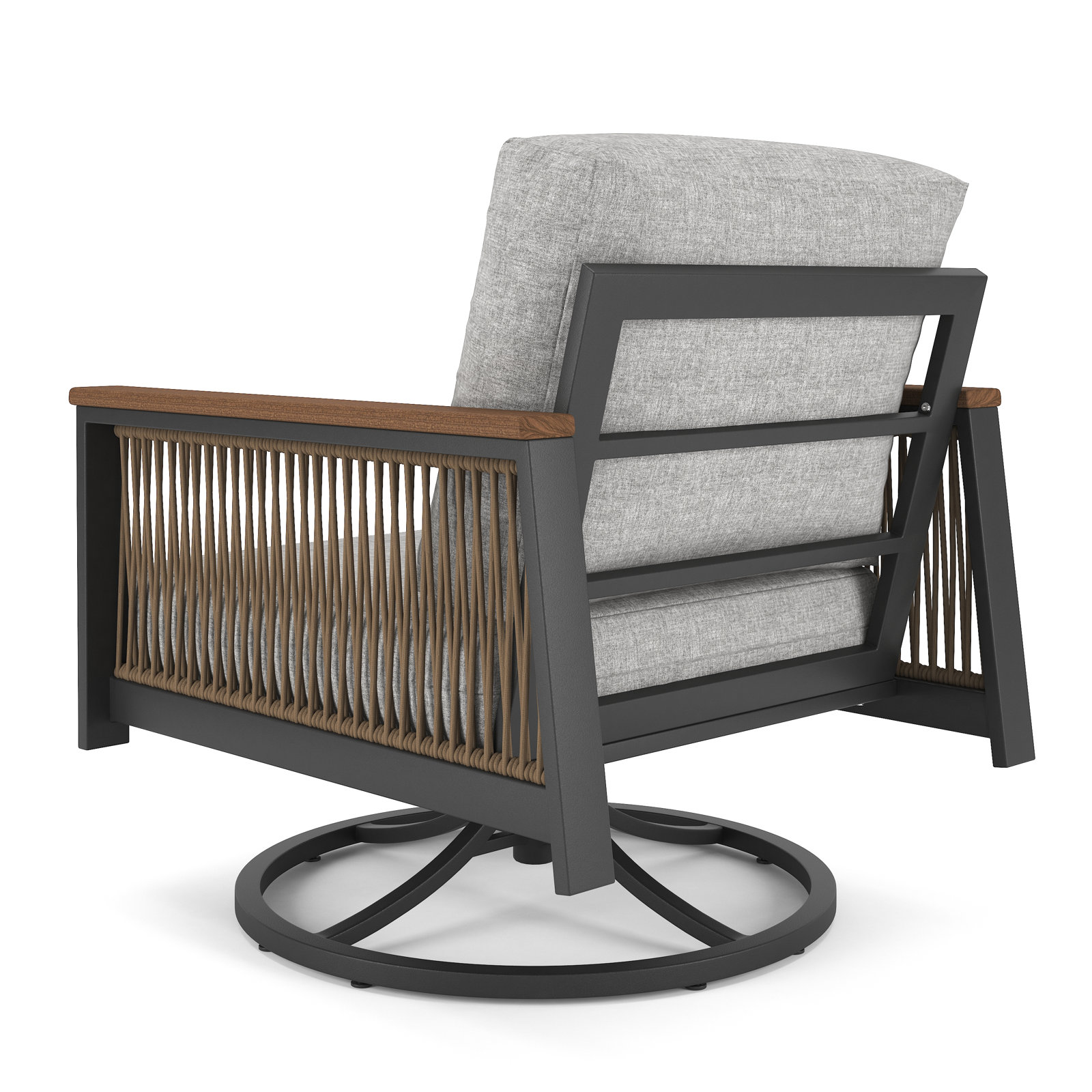Townsend Patio Chair with Sunbrella® Cushions, Canvas Granite Sunbrella® Canvas
