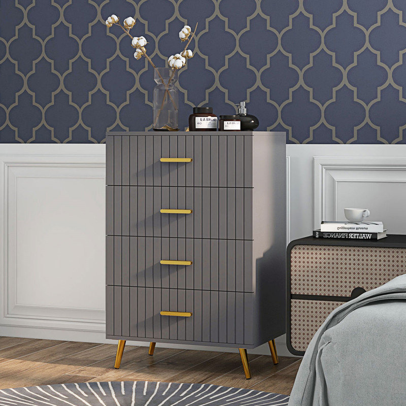 60 cm W Chest of 4 Drawers