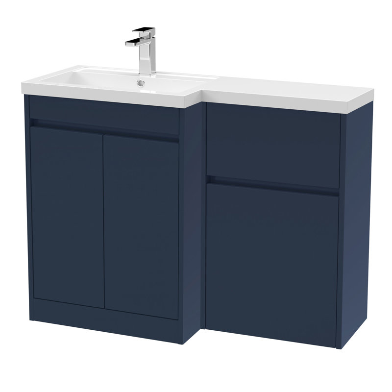 1110 mm Bathroom Vanity, Indigo Blue