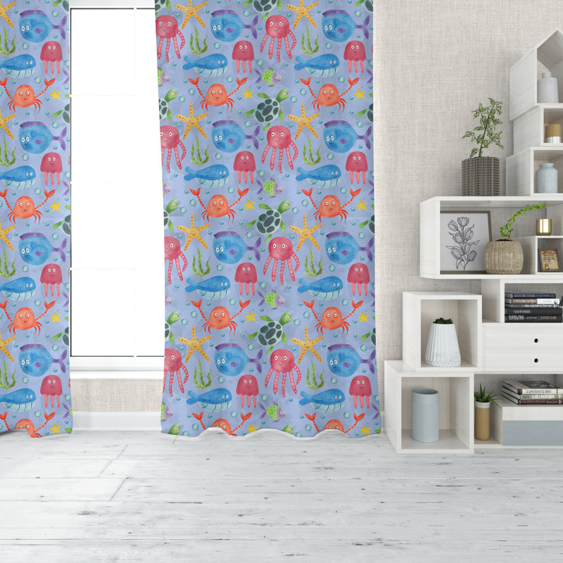 Kat Room Darkening Curtain, 40" W x 61" L
