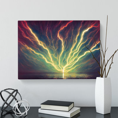 Electrifying Lightning Bolts Vol.3 - Wrapped Canvas