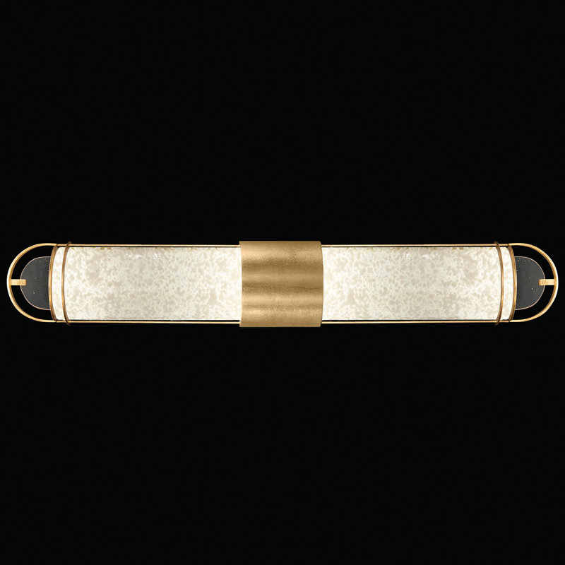 Barre de salle de bain l 35 po Bond, Or