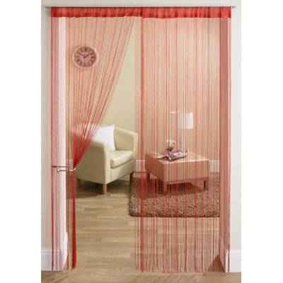 100% Polyester Sheer Curtain Single Panel