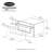 Cosmo 1.2 Cubic Feet 1000 Watt Microwave Drawer with Sensor Cooking