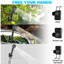 Douche portative de camping, pompe de camping extérieure rechargeable 6000 mah pour les voyages de randonnée