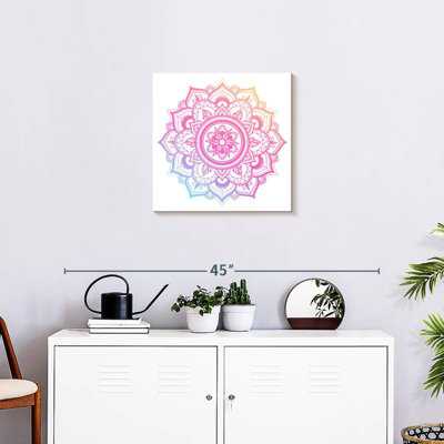 Kerner Gradient Floral Mandala