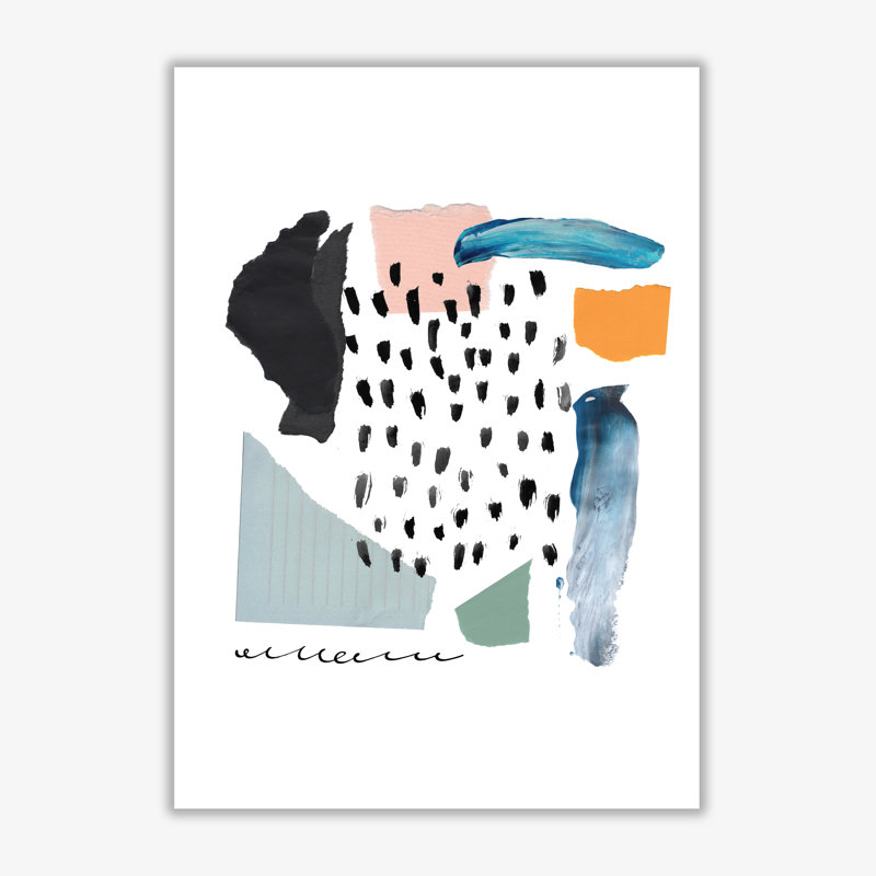 Abstract Shapes Artboard - Print, No Frame, 30 cm H x 21 cm W x 1 cm D