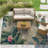 Tropical Botanical Floral Indoor/Outdoor Area Rug, Green Multi Patio Rug-1477285203