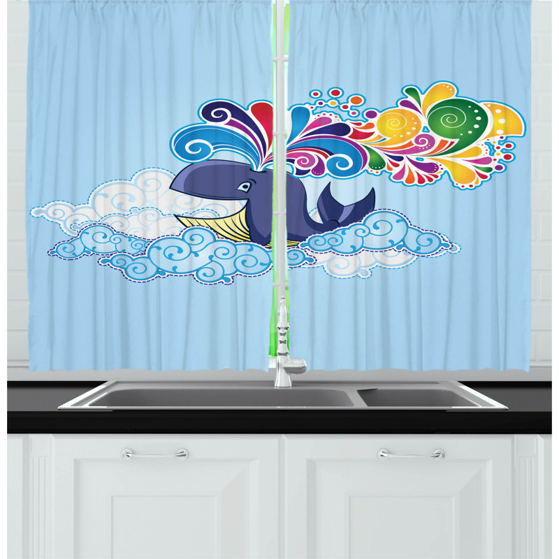 Pointed Kitchen Curtain