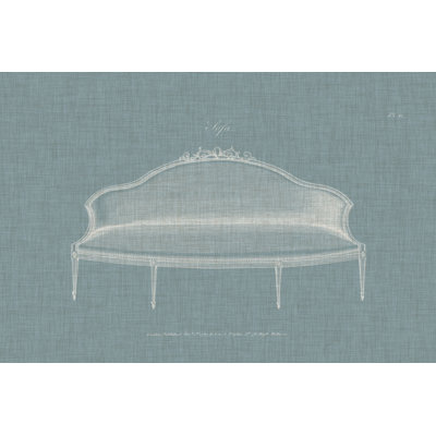 Hepplewhite Sofas III 1 Piece Wrapped Canvas Wall Art