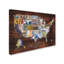 « USA License plaque Map »-impression d’art graphique-33416740-33416734-35754258