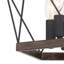 Piccirillo Steel Semi Flush Mount-993161556