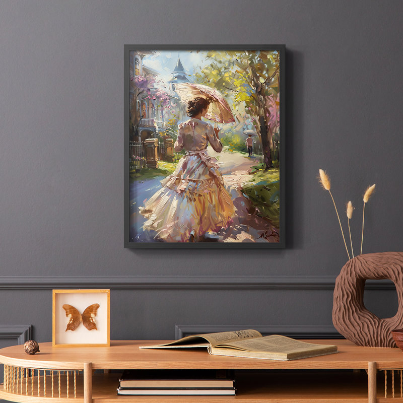 WOMEN Series DCL XXV - reproduction encadrée de qualité supérieure - prête à être accrochée - aucun clou requis