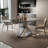 Modern Microlite Stone Dining Table Sets-104469955