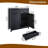 Barn Door Buffet Cabinet with Adjustable Shelves & Drawer-1281734508