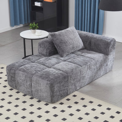 Canapé Boneless UNI NOUS WIN Chenille, canapé modulaire minimaliste