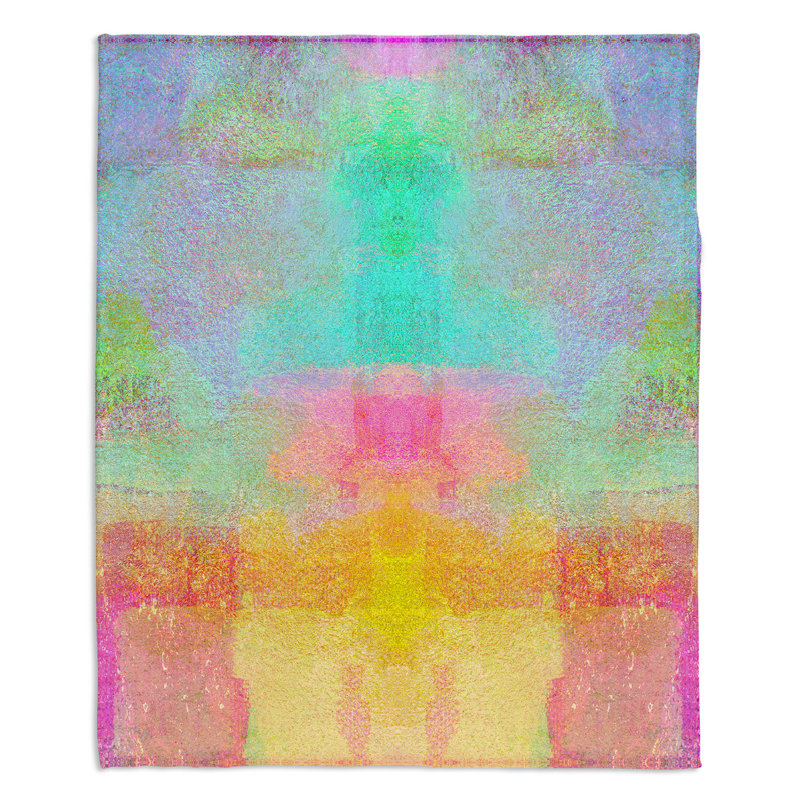Hand Woven Throw Blanket, 51" x 60"