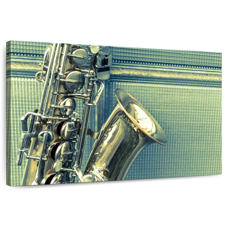 Abarca Old Style Saxophone, 26" H x 39" W