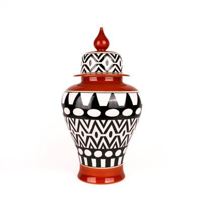 African Handmade Ceramic Jar