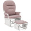 Ensemble de chaises berçantes en polyester luxueux pour chambre d'enfant et salon