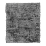 Sheepskin Area Rug in Gray