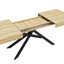 Extendable Metal Base Dining Table-546082257