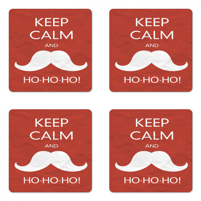 Square 4 Piece Coaster Set
