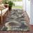 Machine Washable Indoor/Outdoor Corbin ACN2278 Geometric Rug-1622003194