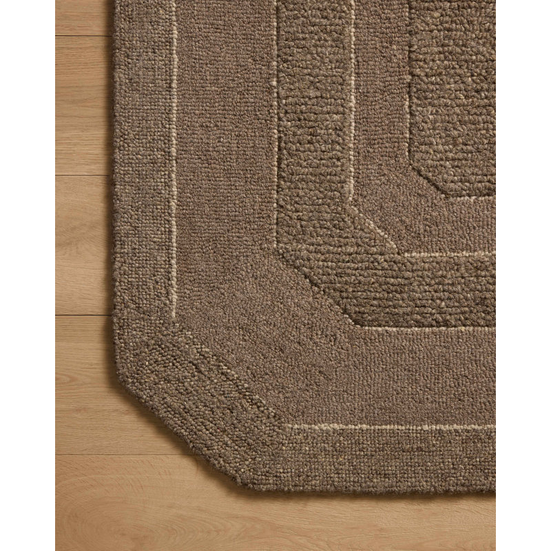 Yuriko Bark Area Rug, Rectangle 3'6" x 5'6"