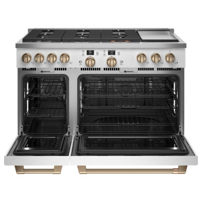Café 48" Dual Fuel Sealed Burners Double Oven