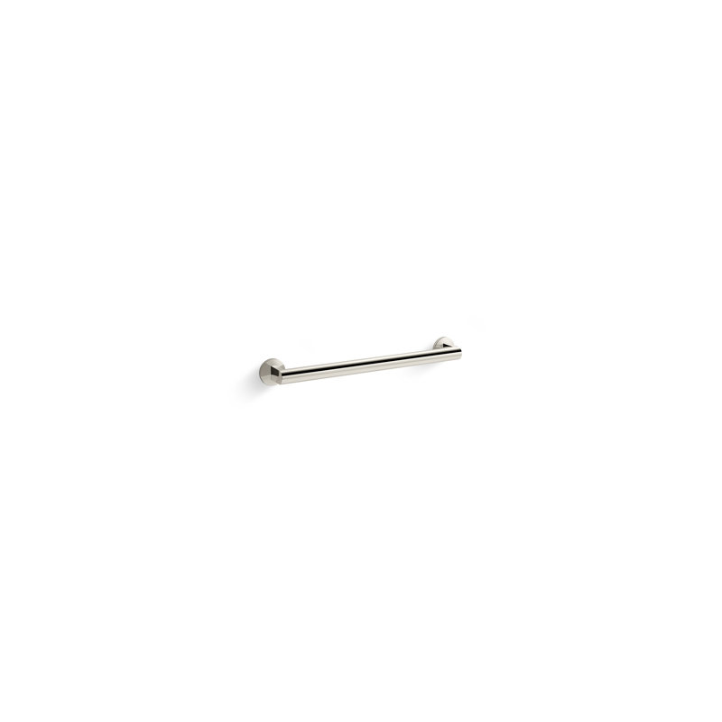 Components™ 18-In Grab Bar, 18" W, Polished Nickel
