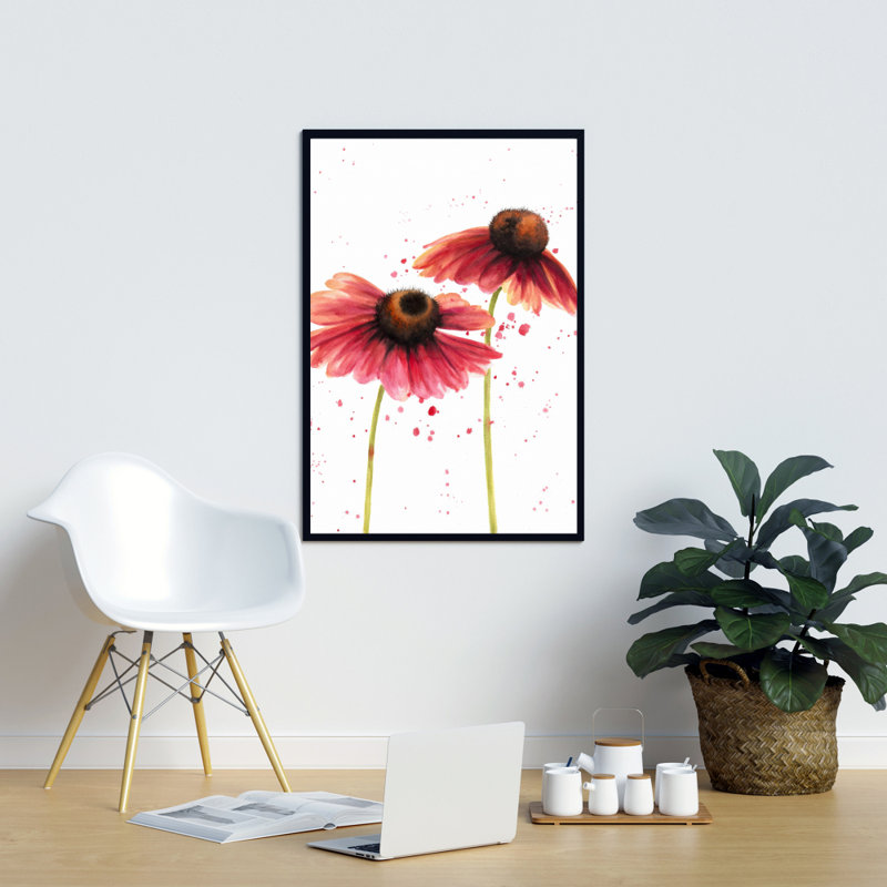 " Two Pink Daisies "